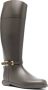 Sergio Rossi buckle-detail boots Green - Thumbnail 2