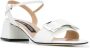Sergio Rossi buckle detail chunky-heel sandals White - Thumbnail 2