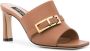 Sergio Rossi buckle-detail leather mules Neutrals - Thumbnail 2
