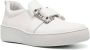 Sergio Rossi buckle-detail sneakers White - Thumbnail 2