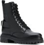Sergio Rossi buckle-embellished combat boots Black - Thumbnail 2