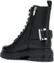 Sergio Rossi buckle-embellished combat boots Black - Thumbnail 3
