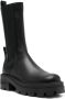 Sergio Rossi chunky-soled leather boots Black - Thumbnail 2