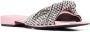Sergio Rossi crystal-embellished flat sandals Pink - Thumbnail 2