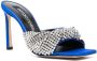 Sergio Rossi crystal-embellished sandals Blue - Thumbnail 2