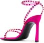 Sergio Rossi crystal-embellished sandals Pink - Thumbnail 3