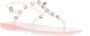 Sergio Rossi crystal-embellished thong sandals Pink - Thumbnail 2