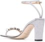 Sergio Rossi crystal strap sandals Silver - Thumbnail 3