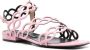 Sergio Rossi cut-out-detail sandals Pink - Thumbnail 2