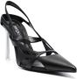 Sergio Rossi cut-out pointed toe pumps Black - Thumbnail 2
