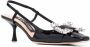 Sergio Rossi embellished-buckle mules Black - Thumbnail 2