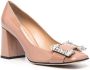 Sergio Rossi embellished patent pumps Neutrals - Thumbnail 2