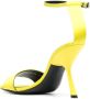 Sergio Rossi Evangelie 110mm open-toe sandals Yellow - Thumbnail 3