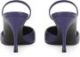 Sergio Rossi Godiva 75mm leather pumps Purple - Thumbnail 3