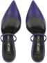 Sergio Rossi Godiva 75mm leather pumps Purple - Thumbnail 4