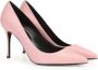 Sergio Rossi Godiva 90mm leather pumps Pink - Thumbnail 2