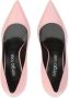 Sergio Rossi Godiva 90mm leather pumps Pink - Thumbnail 4