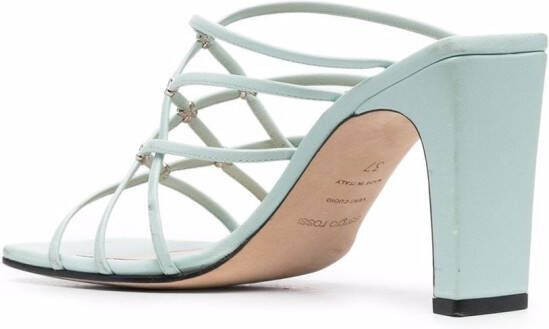 Sergio Rossi Grazie Sergio strappy sandals Green