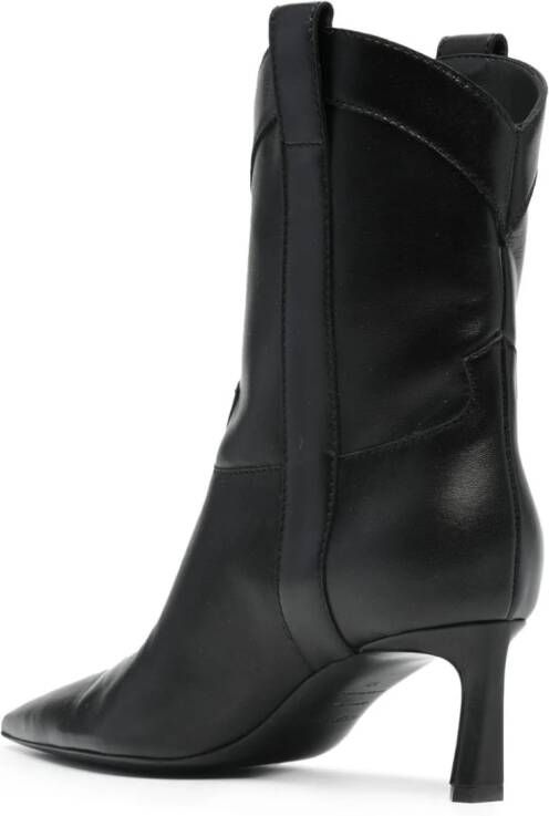 Sergio Rossi Guadalupe 65mm leather boots Black