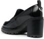 Sergio Rossi Joan 55mm penny-slot leather loafers Black - Thumbnail 3