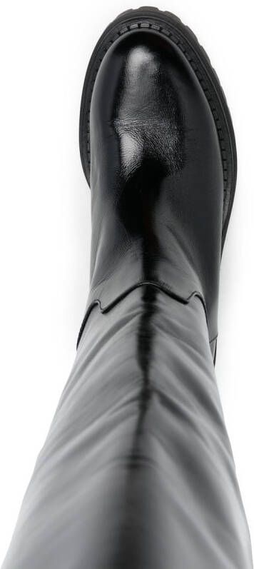 Sergio Rossi Joan knee-length boots Black