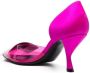 Sergio Rossi l80mm eather pointed-toe pumps Pink - Thumbnail 3
