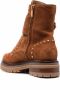 Sergio Rossi lace-up suede boots Brown - Thumbnail 3