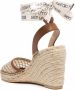 Sergio Rossi lace-up wedge sandals Neutrals - Thumbnail 3