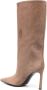 Sergio Rossi Liya 90mm suede boots Brown - Thumbnail 3