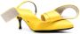 Sergio Rossi Marquise 50mm leather mules Yellow - Thumbnail 2