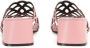 Sergio Rossi Mermaid 45mm leather sandals Pink - Thumbnail 3