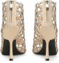 Sergio Rossi Mermaid crystal-embellished cage sandals Gold - Thumbnail 3