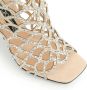 Sergio Rossi Mermaid crystal-embellished cage sandals Gold - Thumbnail 5