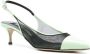 Sergio Rossi mesh-panelling pointed-toe pumps Black - Thumbnail 2