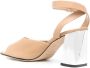 Sergio Rossi metallic-heel detail sandals Neutrals - Thumbnail 3