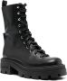 Sergio Rossi Milla lace-up fastening boots Black - Thumbnail 2