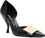 Sergio Rossi Miroir logo-plaque pumps Black - Thumbnail 2