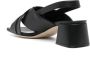 Sergio Rossi Nora 45mm leather sandals Black - Thumbnail 3
