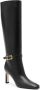 Sergio Rossi Nora 80mm knee-high leather boots Black - Thumbnail 2