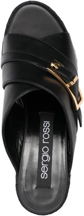 Sergio Rossi Nora 90mm block-heel mules Black