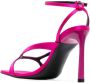 Sergio Rossi open-toe 100mm leather sandals Pink - Thumbnail 3