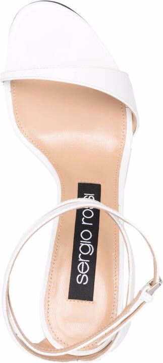 Sergio Rossi open-toe buckle-fastening sandals White