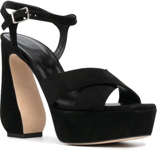 Sergio Rossi SI Rossi 90mm heeled sandals Black