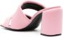 Sergio Rossi padded leather mules Pink - Thumbnail 3