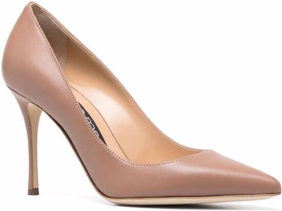 Sergio Rossi pointed toe pumps Neutrals