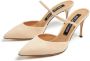 Sergio Rossi pointed-toe suede pumps Neutrals - Thumbnail 4