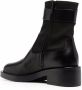 Sergio Rossi Prince buckle-strap leather boots Black - Thumbnail 3