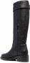 Sergio Rossi Prince leather knee-high boots Black - Thumbnail 3