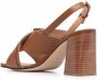 Sergio Rossi Prince leather sandals Brown - Thumbnail 3