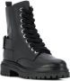 Sergio Rossi rear buckle combat boots Black - Thumbnail 2